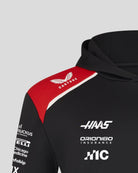 Haas Racing F1 2026 Team Pullover Hoodie - Black Hoodies Haas F1 Racing Team 