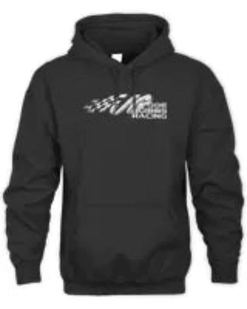 Joe Gibbs Racing Lifestyle Hoodie - Gray/Black Hoodies Joe Gibbs Racing S Black 