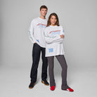 Formula 1 Tech Legacy Graphic Long Sleeve T-Shirt - White T-shirts Formula 1 
