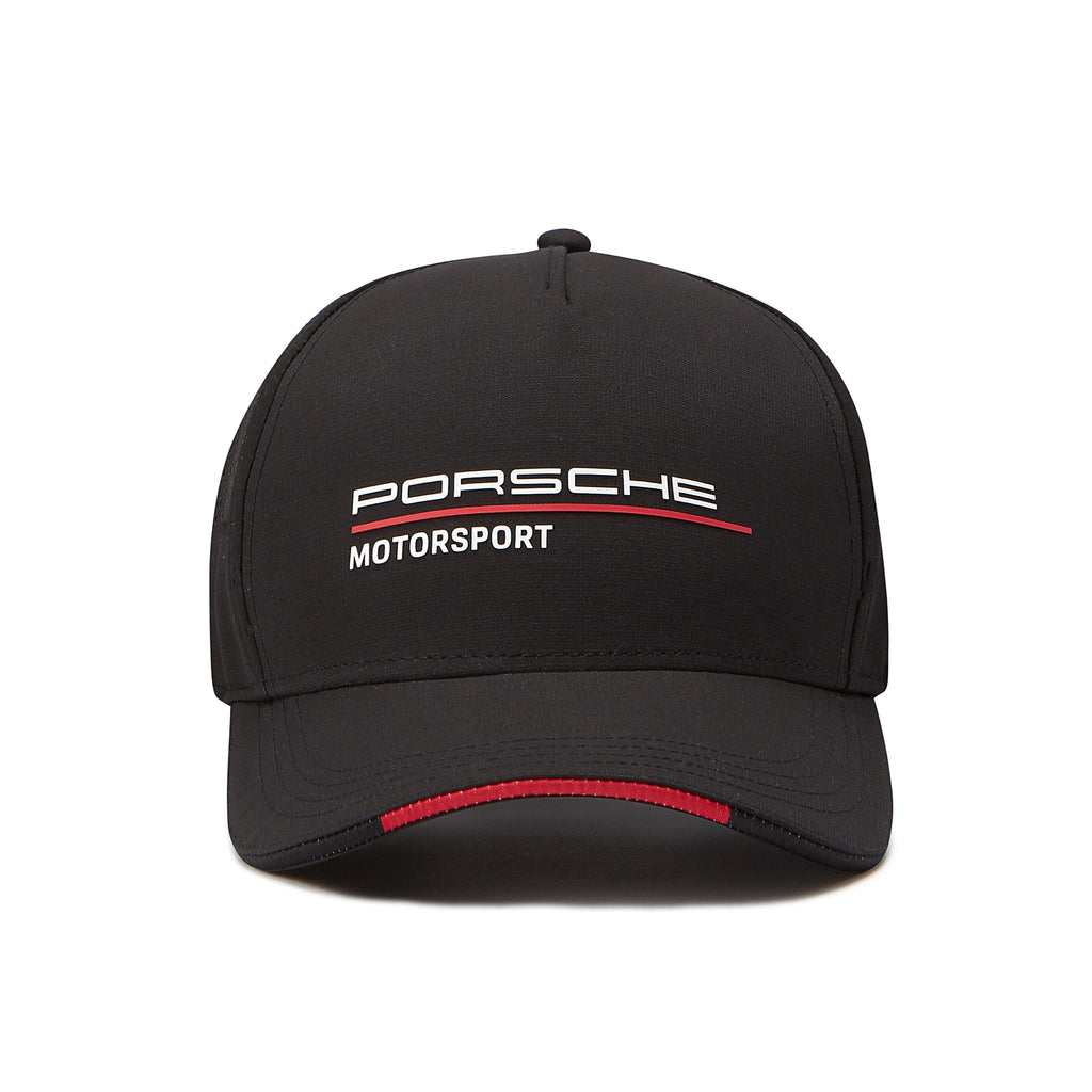 Porsche Motorsport Fanwear Hat - Black/White/Red Hats Porsche 