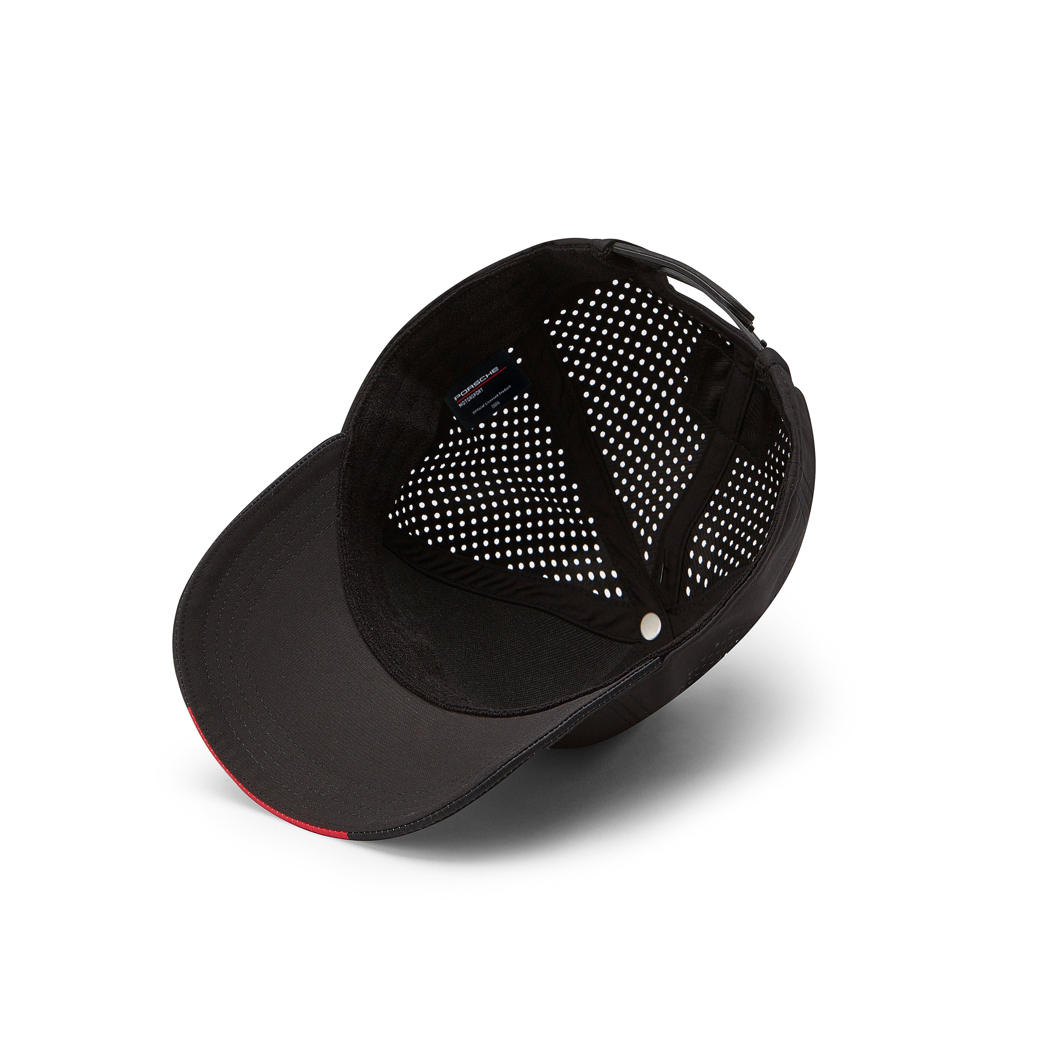 Porsche Motorsport Fanwear Hat - Black/White/Red Hats Porsche 