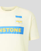 Alpine Racing F1 Classic Enstone T-Shirt - Cannoli Cream T-shirts Alpine 