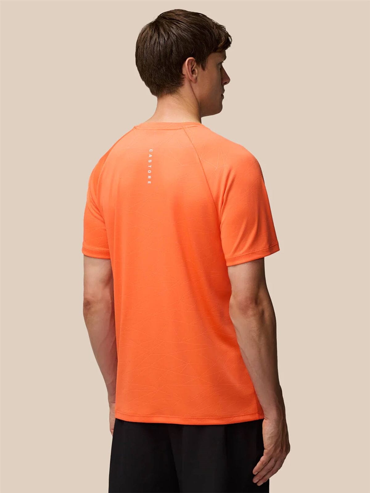 Castore Men's Mainline Adapt SS T-Shirt - Orange T-shirts Castore Mainline 