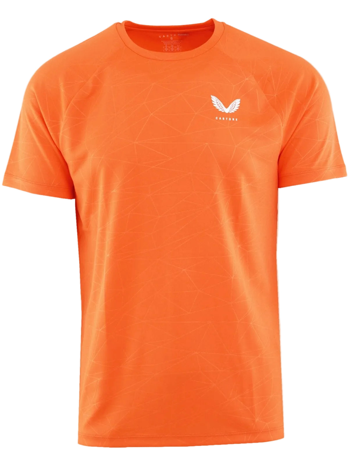 Castore Men's Mainline Adapt SS T-Shirt - Orange T-shirts Castore Mainline 