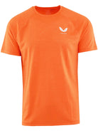 Castore Men's Mainline Adapt SS T-Shirt - Orange T-shirts Castore Mainline 