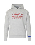 Red Bull Racing F1 Large Front Logo Hoodie - Night Sky/Blue/Grey Marl Hoodies Red Bull Racing XS Gray 