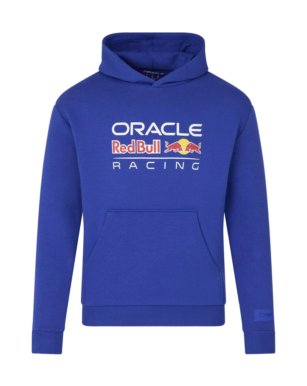 Red Bull Racing F1 Large Front Logo Hoodie - Night Sky/Blue/Grey Marl Hoodies Red Bull Racing XS Blue 