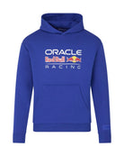 Red Bull Racing F1 Large Front Logo Hoodie - Night Sky/Blue/Grey Marl Hoodies Red Bull Racing XS Blue 