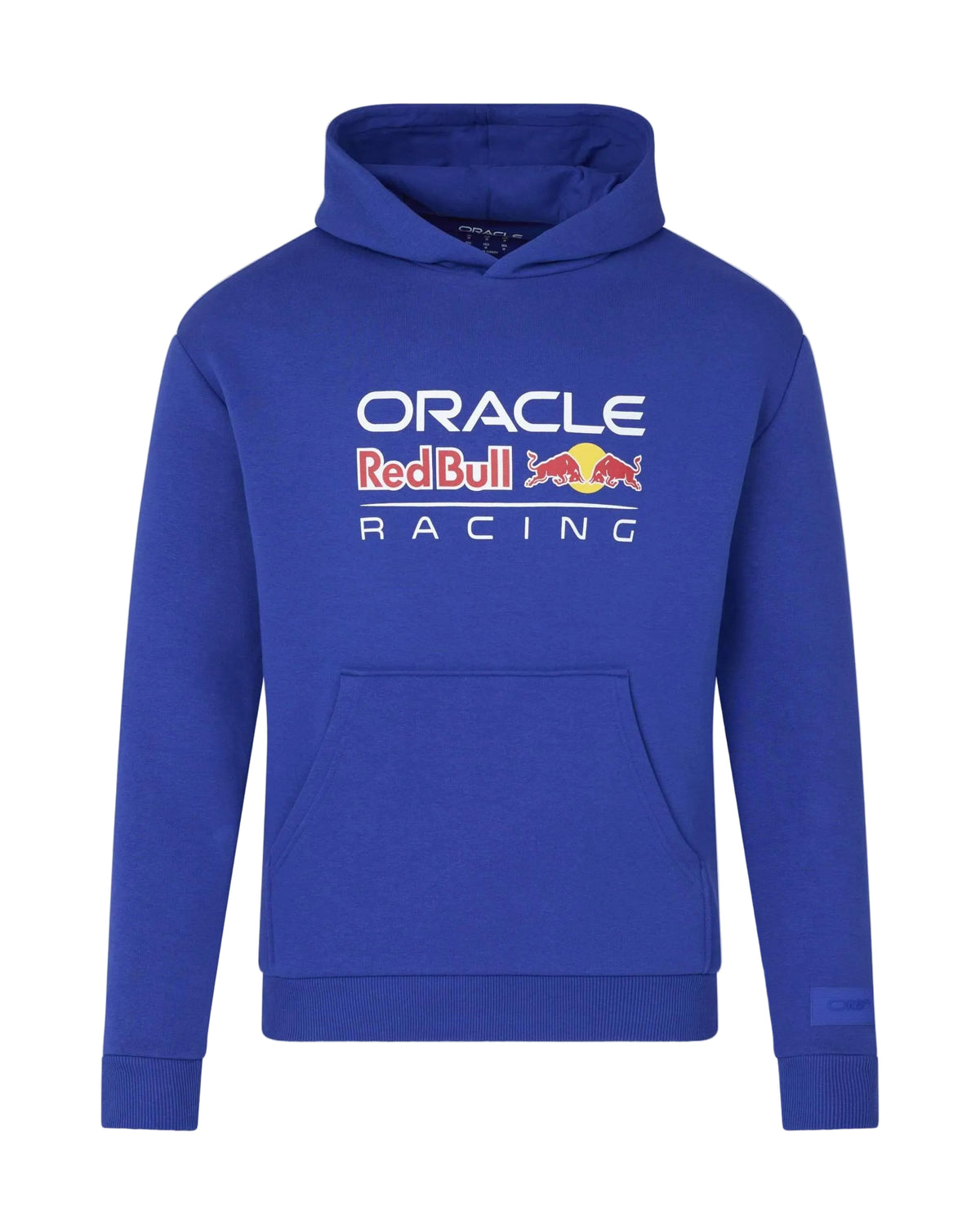 Red Bull Racing F1 Large Front Logo Hoodie - Night Sky/Blue/Grey Marl Hoodies Red Bull Racing XS Blue 
