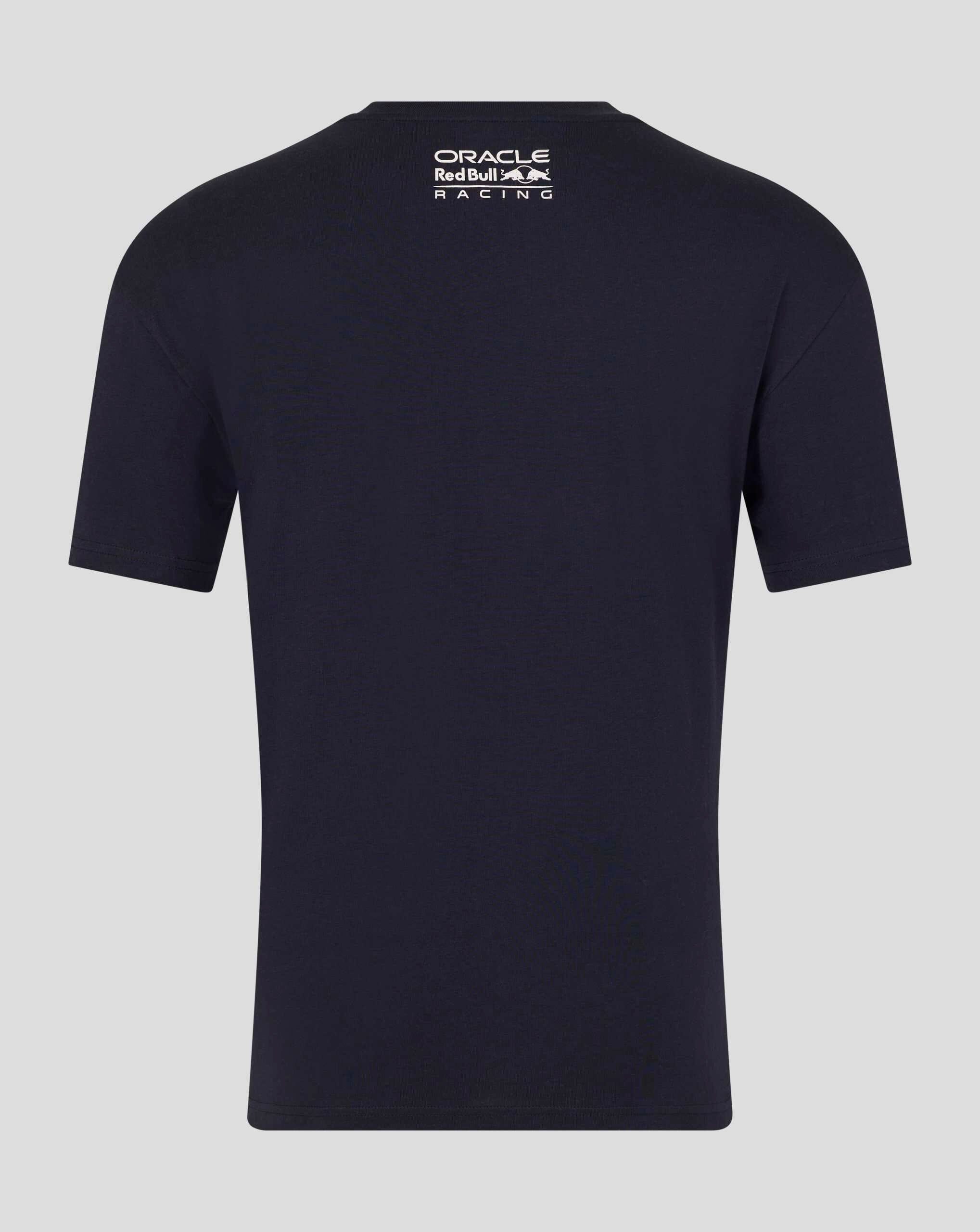 Red Bull Racing F1 Max Verstappen Front Graphic T-Shirt - Navy T-shirts Red Bull Racing 