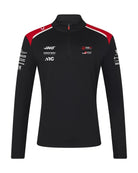 Haas Racing F1 2026 Team 1/4 Zip Fitted Sweater - Black Sweaters Haas F1 Racing Team 