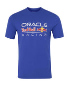 Red Bull Racing F1 Large Front Logo T-shirt - Grey Marl/Blue T-shirts Red Bull Racing XS Blue 