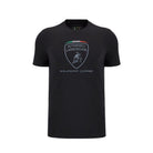 Automobili Lamborghini SC63 Hypercar Men's Sportswear T-Shirt - Black/White T-shirts Automobili Lamborghini S Black 