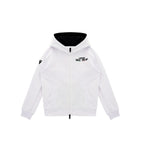 Automobili Lamborghini SC63 Hypercar Kids Full Zip Hoodie - Youth White Hoodies Automobili Lamborghini 