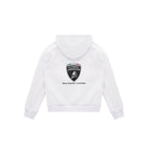 Automobili Lamborghini SC63 Hypercar Kids Full Zip Hoodie - Youth White Hoodies Automobili Lamborghini 