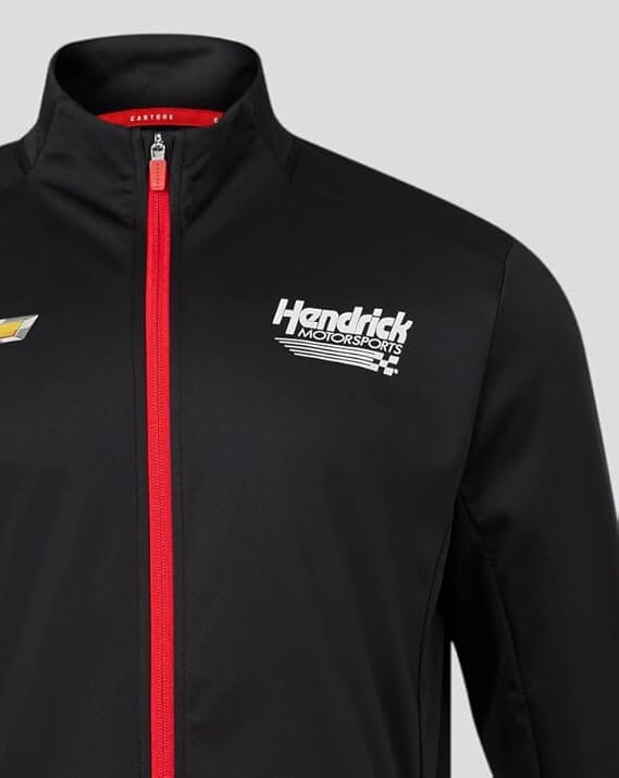 Nascar Hendrick Motorsport Team Softshell Jacket - Caviar Black Jackets Hendrick Motorsport 