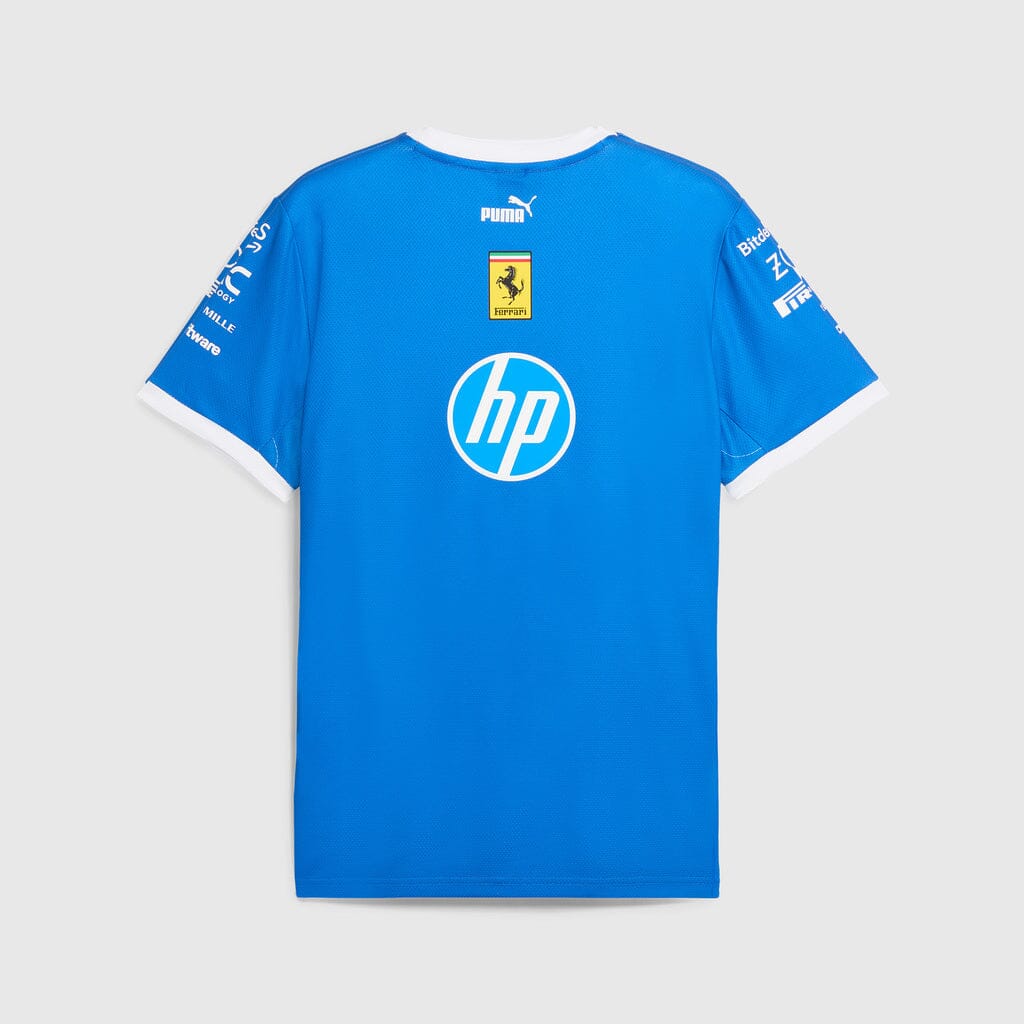 Scuderia Ferrari F1 Special Edition Monza GP Team T-Shirt - Blue T-shirts Scuderia Ferrari 