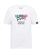 Red Bull Racing F1 Kids Sergio "Checo" Perez Flag T-Shirt - Youth White T-shirts Red Bull Racing 
