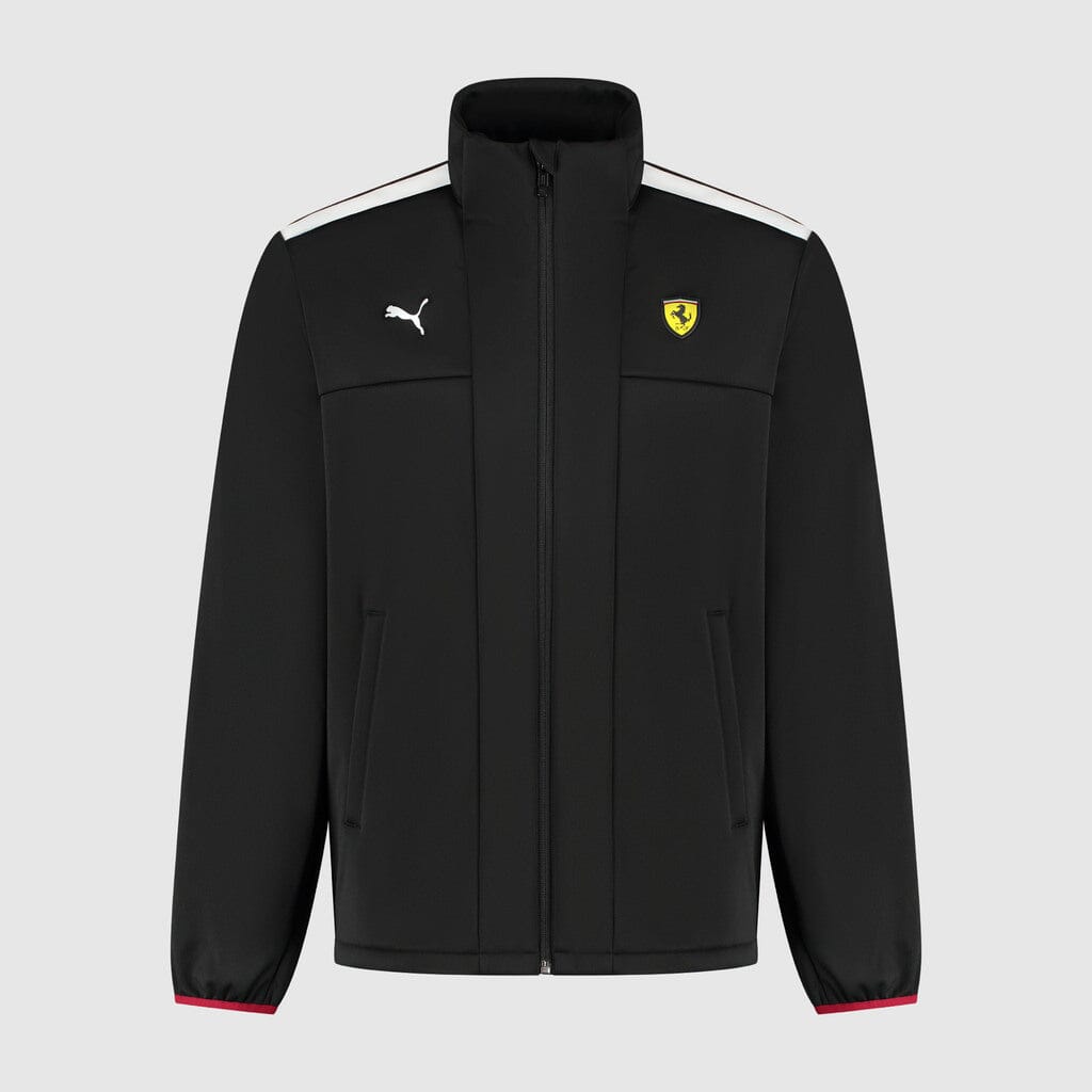 Scuderia Ferrari F1 Men's Softshell Jacket -Dark Cherry/Puma Black Jackets Scuderia Ferrari XS Black 