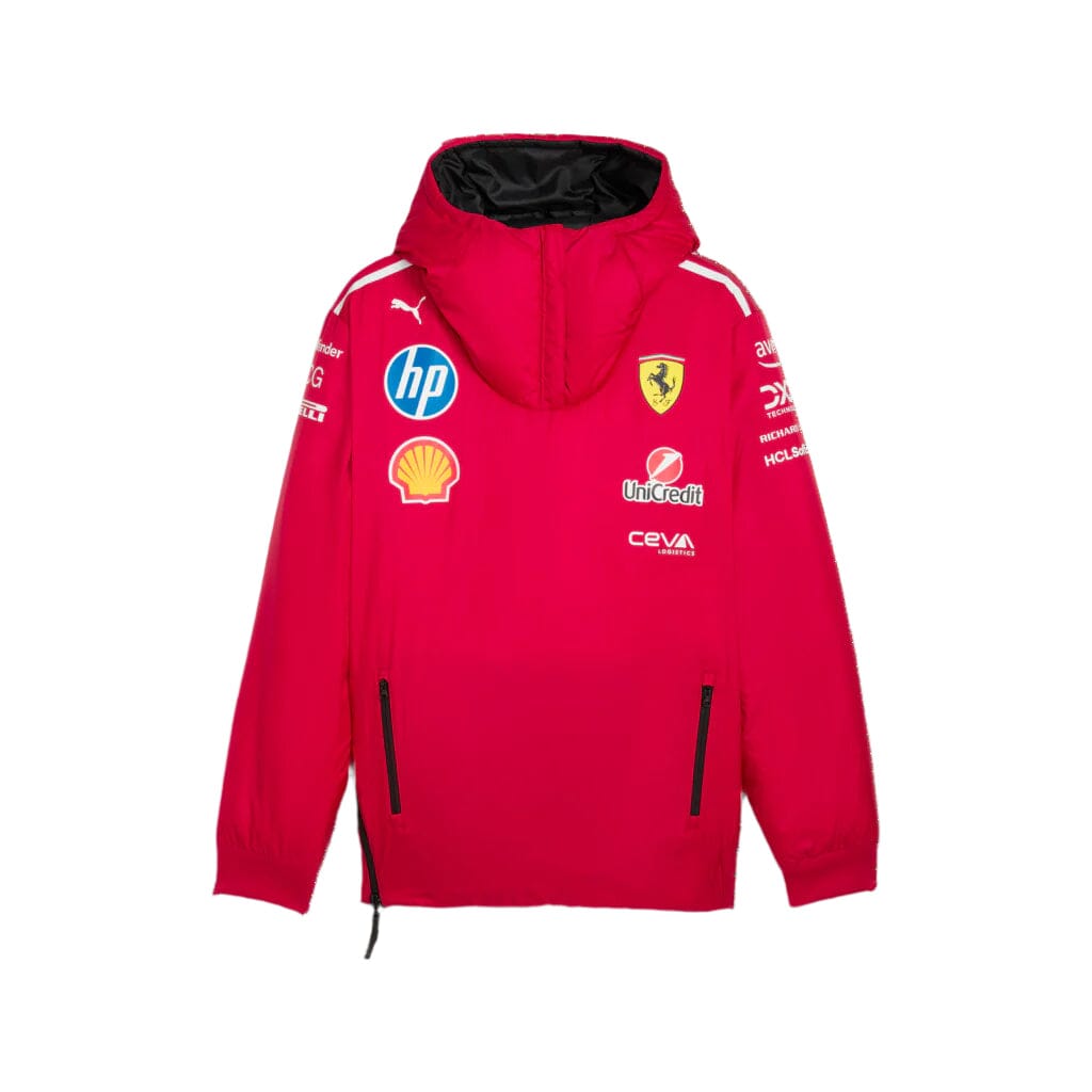 Scuderia Ferrari F1 2025 Team Reversible Jacket - Dark Cherry Jackets Scuderia Ferrari 
