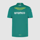 Aston Martin F1 2025 Men's Team Polo Shirt - Green Polos Aston Martin F1 