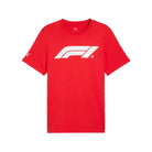 Formula 1 Tech Collection F1 Men's Essential Logo T-Shirt - Black/White/Red/Pink T-shirts Formula 1 S Red 