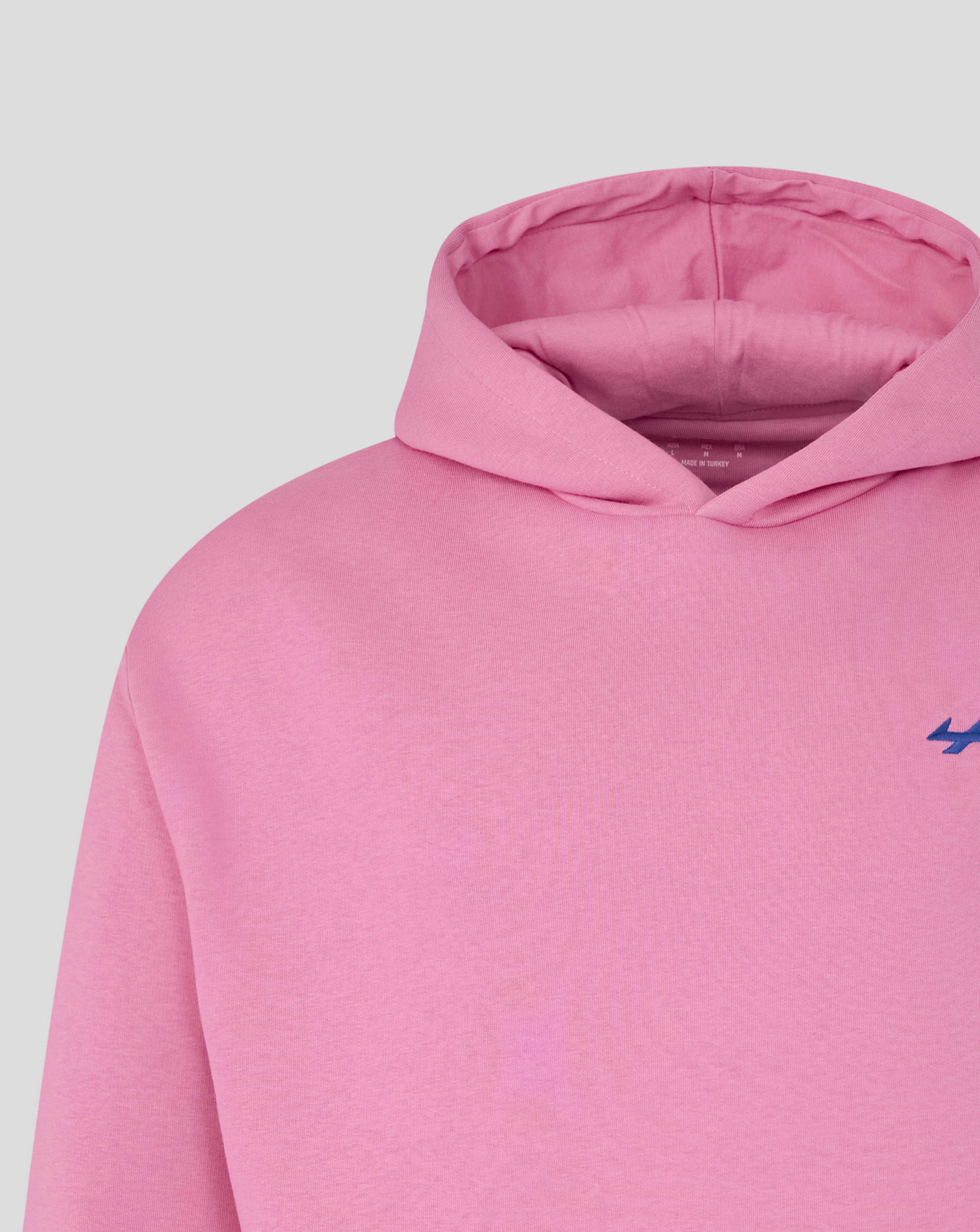 Alpine Racing F1 Relaxed Fit Pullover Hoodie - Wild Orchid Hoodies Alpine 