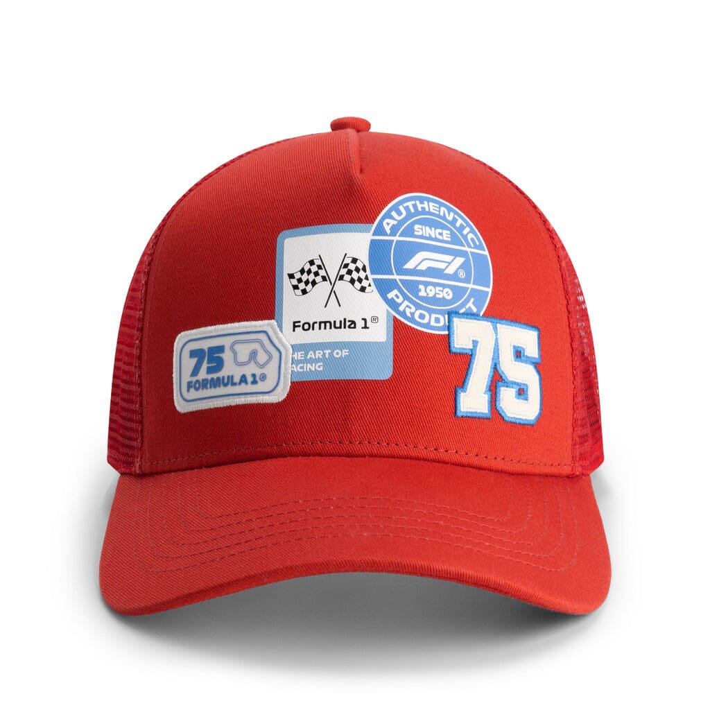 Formula 1 Tech Collection F1 Heritage Trucker Hat - Red Hats Formula 1 