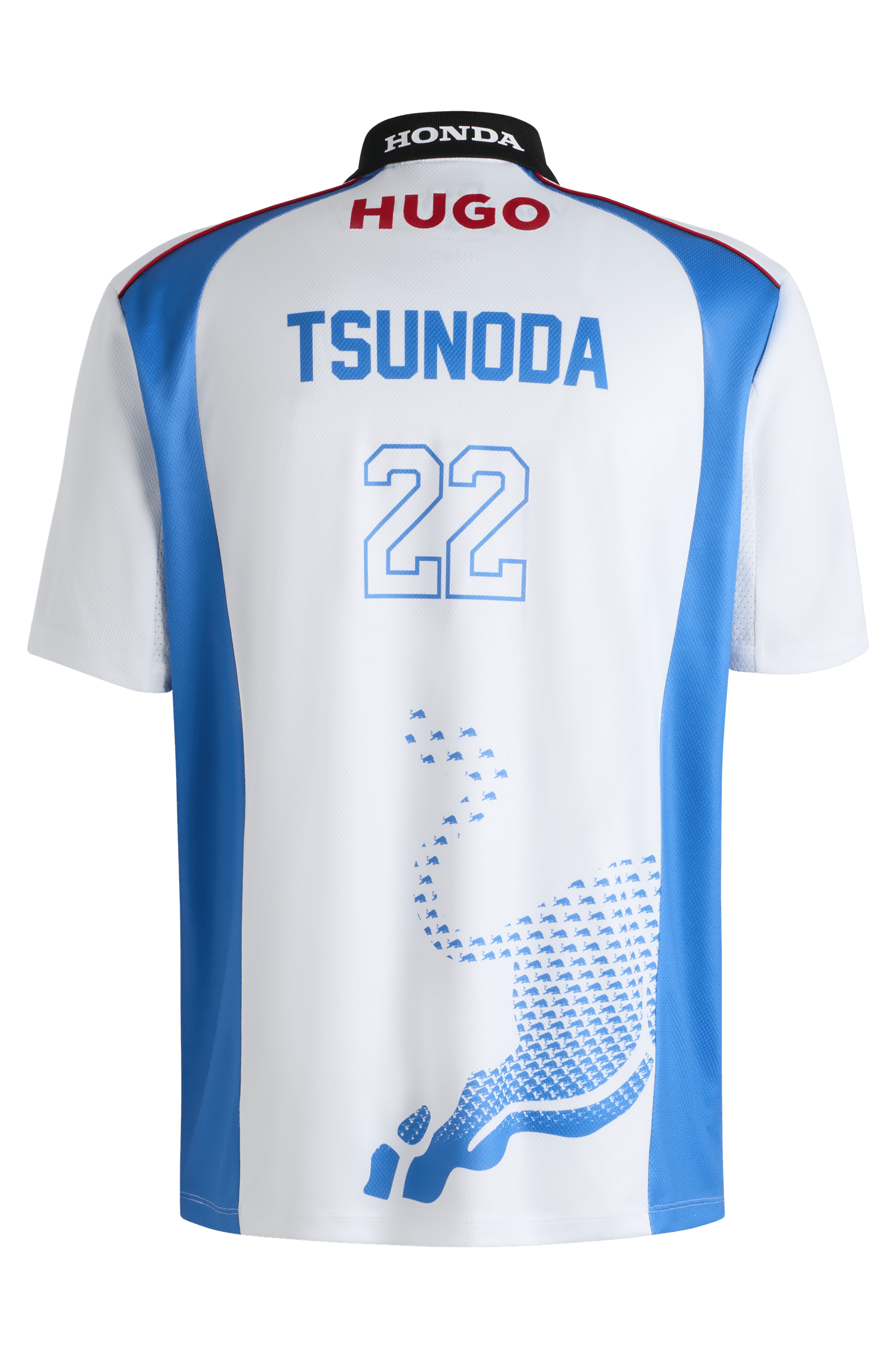 Visa Cash App RB F1 2025 Men's Yuki Tsunoda Team Polo Shirt Visa Cash App RB F1 2025 Men's Yuki Tsunoda Team Polo Shirt