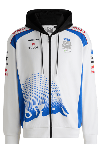 Visa Cash App RB F1 2025 Men's Full Zip Hoodie - White – CMC Visa Cash App RB F1 2025 Men's Full Zip Hoodie - White – CMC