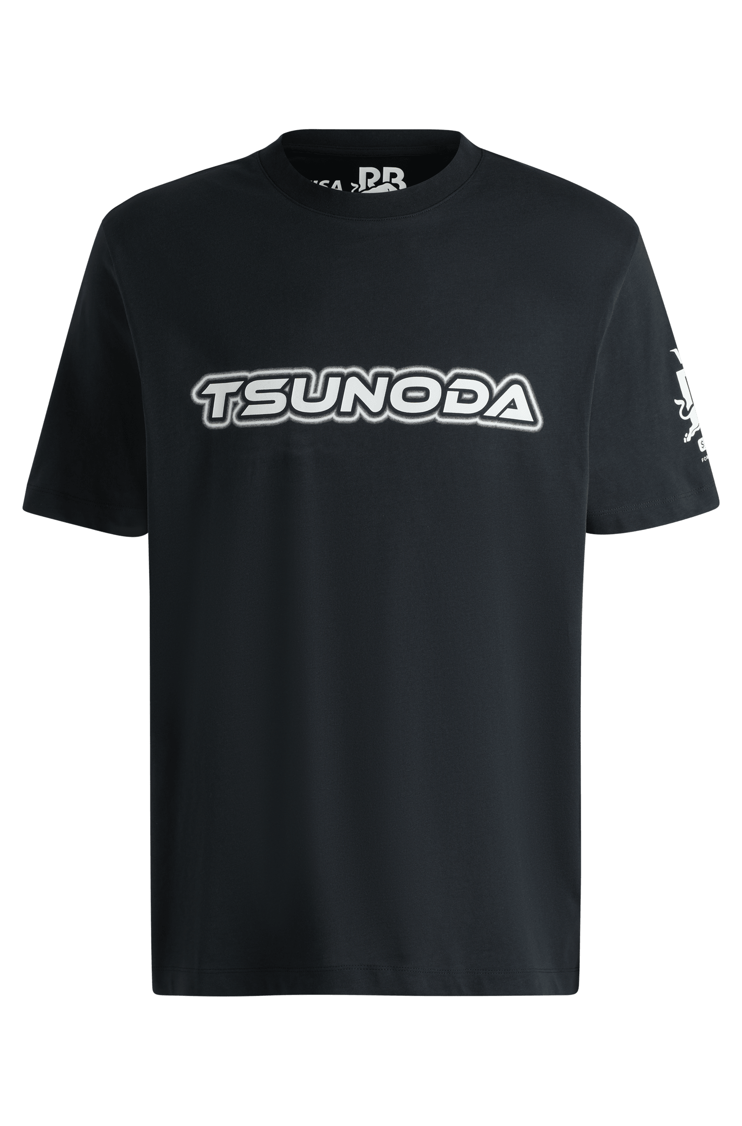 Euro fit BB Tee kiosque_cc gwdh ポーカーズあつむ Visa Cash App RB F1 Men's Yuki Tsunoda T-Shirt - Black – CMC