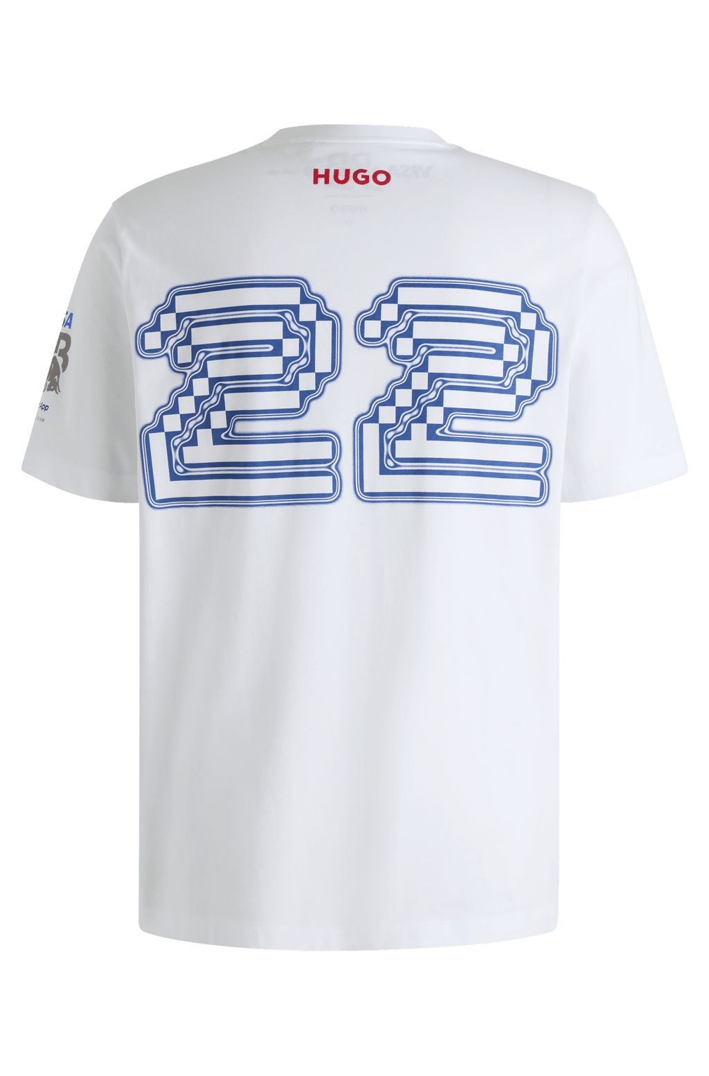 Visa Cash App RB F1 Men's Yuki Tsunoda Fanwear T-Shirt - Black/White/Blue T-shirts Visa Cash App RB 