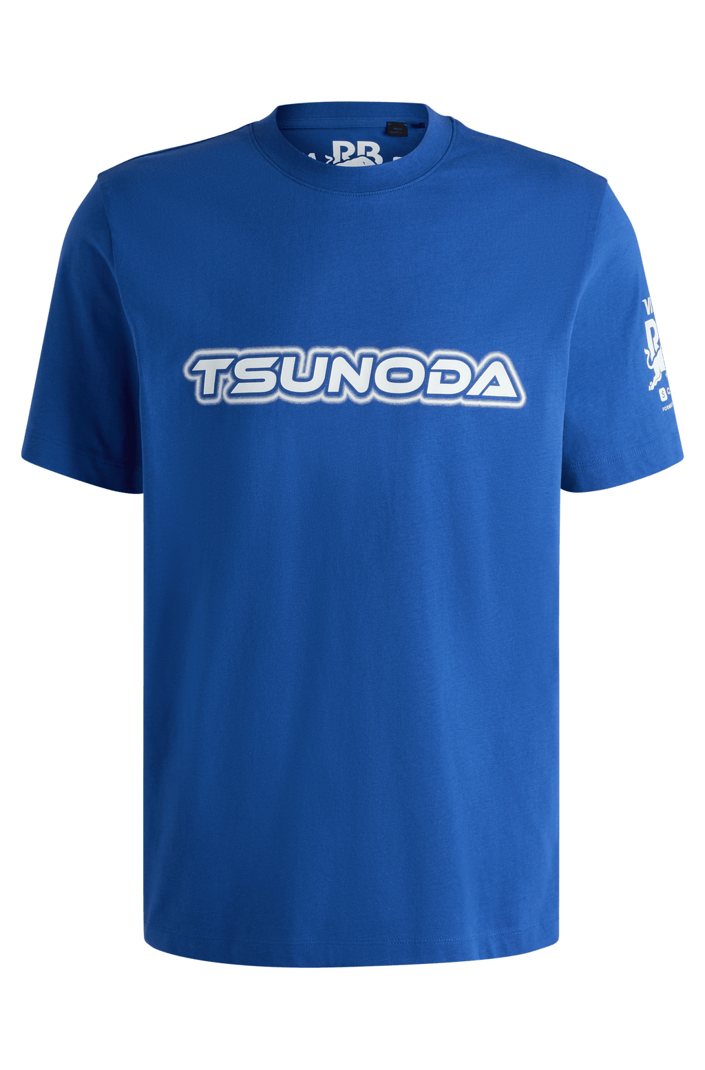 Visa Cash App RB F1 Men's Yuki Tsunoda Fanwear T-Shirt - Black/White/Blue T-shirts Visa Cash App RB XS Blue 