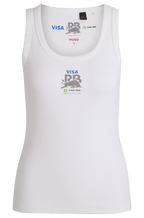 Visa Cash App RB F1 Women's Fanwear Tank Top - Black/White Tank Tops Visa Cash App RB XS White 