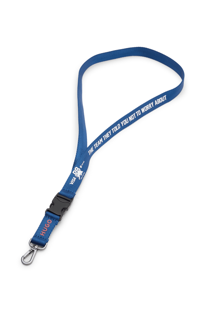 Visa Cash App RB F1 Lanyard - Blue Lanyard Visa Cash App RB 