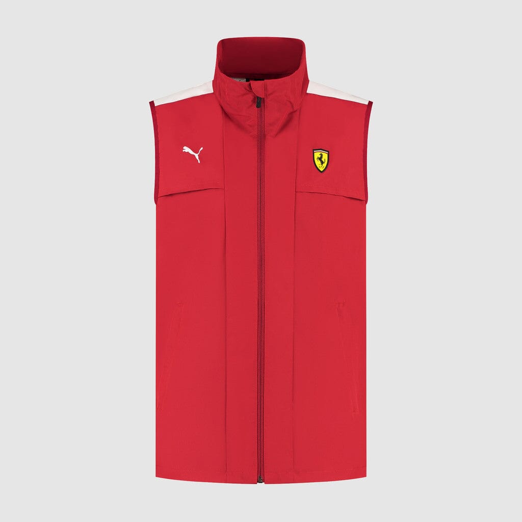 Scuderia Ferrari F1 Men's Vest -Dark Cherry/Puma Black Vest Scuderia Ferrari XS Red 