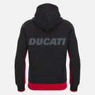Ducati x Macron Men's Warmup Zip Up Hoodie - Black Hoodies Ducati 