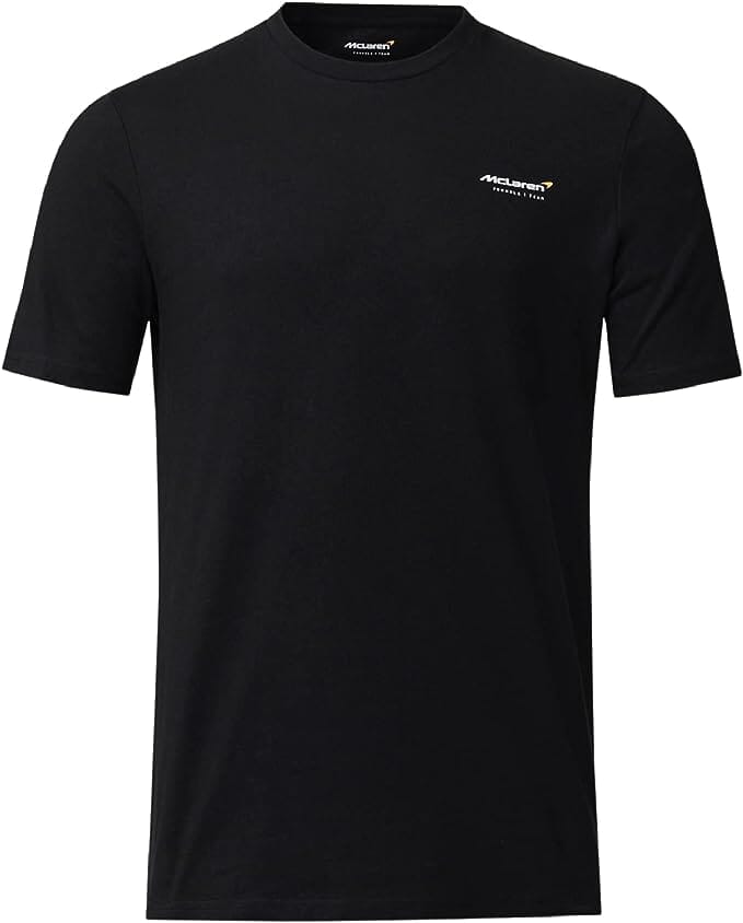 McLaren F1 Men's Lando Norris Core T-Shirt- Black T-shirts McLaren-Castore 