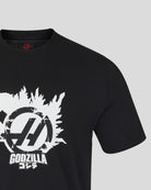 Haas Racing F1 X Godzilla T-Shirt - Black T-shirts Haas F1 Racing Team 