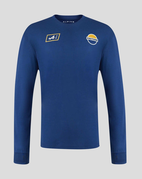 Alpine Racing F1 Classic Enstone Long Sleeve T-Shirt - Blue T-shirts Alpine 