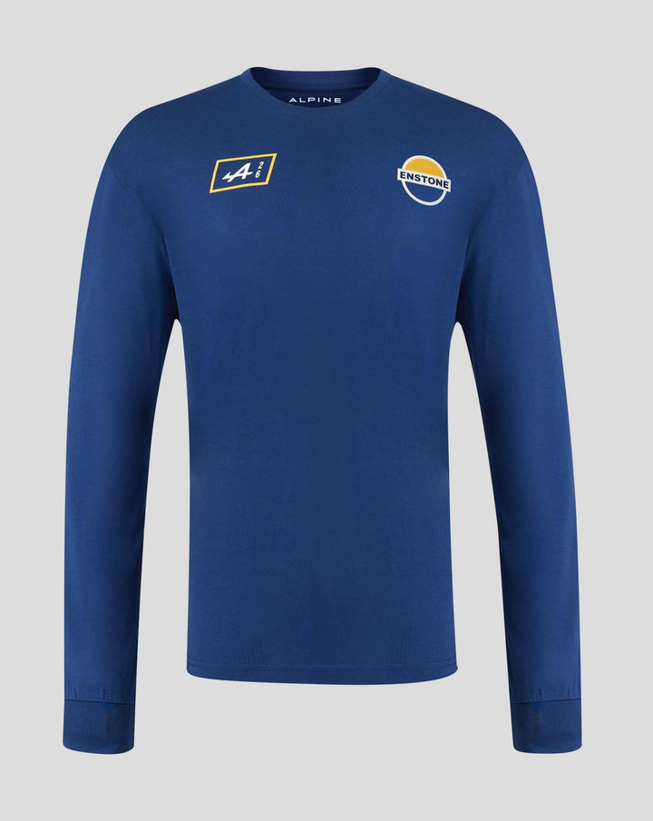 Alpine Racing F1 Classic Enstone Long Sleeve T-Shirt - Blue T-shirts Alpine 