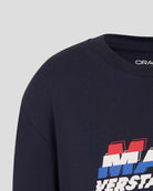Red Bull Racing F1 Kid's Max Verstappen Front Graphic T-Shirt - Youth Navy T-shirts Red Bull Racing 