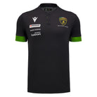 Automobili Lamborghini SC63 Hypercar Men's Team Polo Shirt - Black Polos Lamborghini Hypercar 
