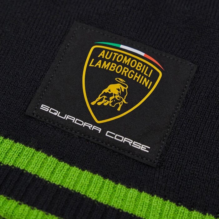 Automobili Lamborghini Squadra Corse Beanie - Black Hats Automobili Lamborghini 