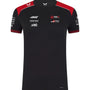 Haas Racing F1 2026 Women's Team Set Up T-Shirt - Black T-shirts Haas F1 Racing Team 