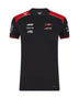 Haas Racing F1 2026 Women's Team Set Up T-Shirt - Black T-shirts Haas F1 Racing Team 