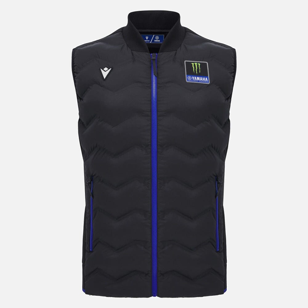 Monster Energy Yamaha Men's Travel Padded Vest - Black Vest Yamaha Racing 