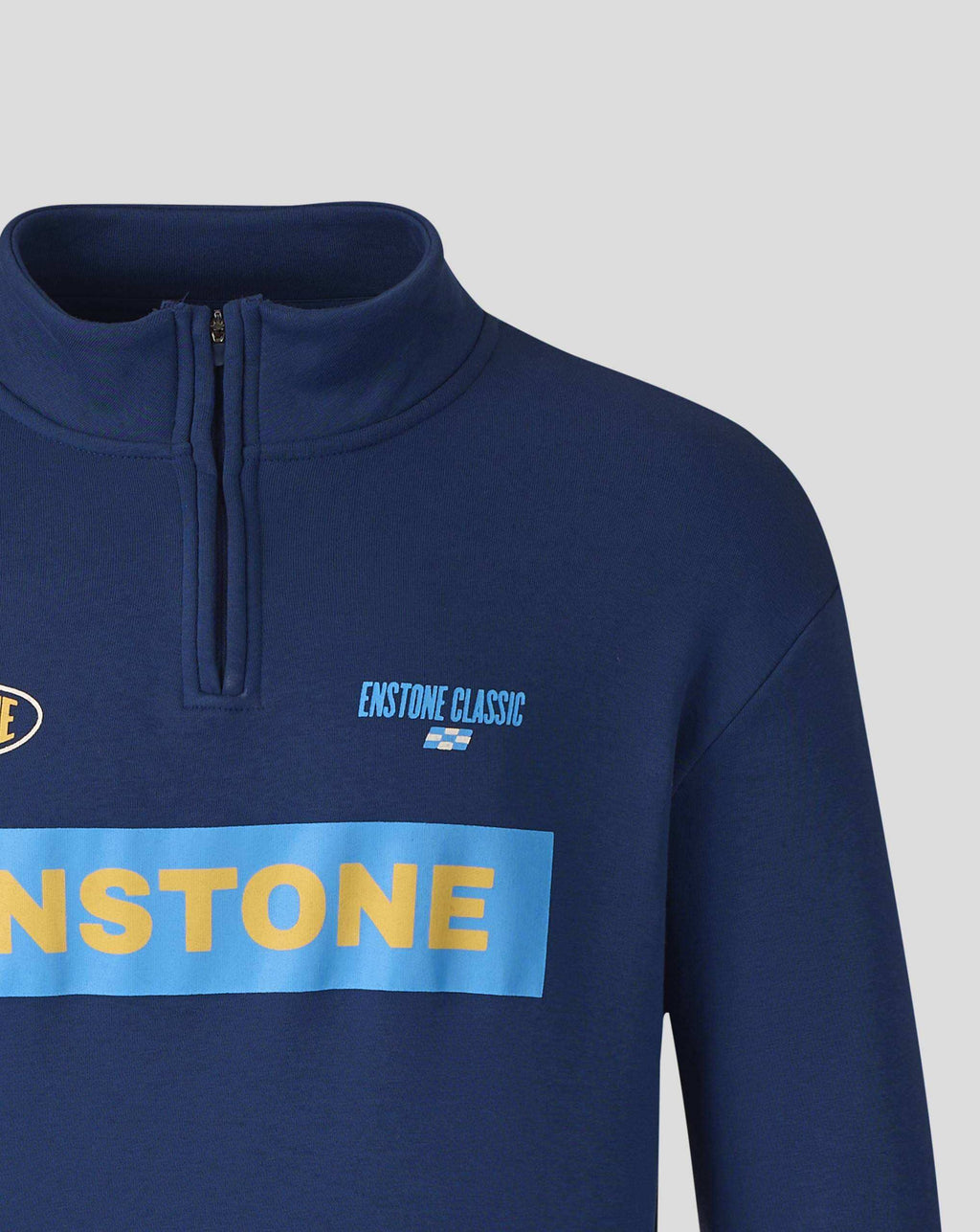Alpine Racing F1 Classic Enstone 1/4 Zip Sweatshirt - Blue Sweatshirts Alpine 