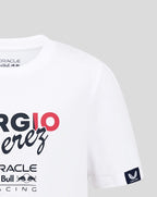 Red Bull Racing F1 Kids Sergio "Checo" Perez Flag T-Shirt - Youth White T-shirts Red Bull Racing 