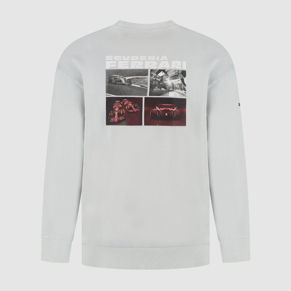 Scuderia Ferrari F1 Driver Crew Sweatshirt - Black/Gray Sweatshirt Scuderia Ferrari 